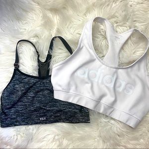 Sports Bra Set | VS & Adidas | Size S
